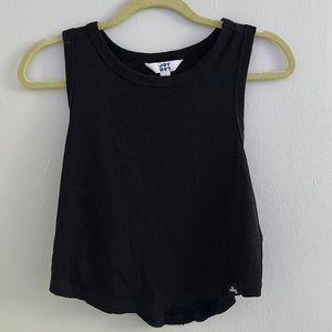 Cropped black Joy Lab tank